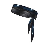 Balcony at Night Sports Head Tie - Breathable, Quick-Drying, and Lightweight Headband for Fitness and Exercise