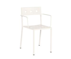Balcony Chair with Armrest Chalk Beige