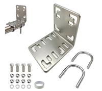 Balcony Fan Holder Adapter for Balcony Railing, No Drilling, Round