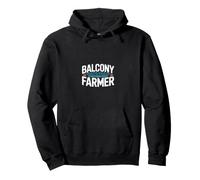 Balcony Farmer Urban Gardening Herbs Plants Pullover Hoodie