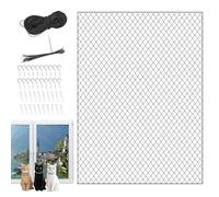 Balcony Netting for Pets - Cat Anti-Fall Netting - Screen Fence Safety Protector for Outdoor Deck Staircase Indoor Safety Garden Patio Apartment Window
