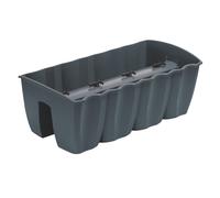 Balcony Parapet Pot Flower Railing Pot 58cm 18L Anthracite