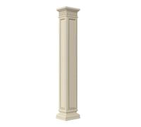 Balcony Pillar Concrete Molds, European Roman Column Mouldor, Reusable, ABS Pillar Mould, Gypsum Concrete Molds for Home Garden Villa (Diameter: 40cm, Height:3.5m)(A)