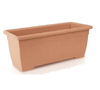 Balcony Planter Box 500mm Terracotta - Rectangular Flower Pot