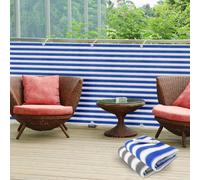 Tie On Balcony Decking Privacy Screen Wind Break easy clean UV Weather Resistant