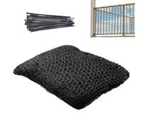 Balcony Protection Netting - Mesh Guardrail Barrier | Falling Net | for Pets and Protection for Apartment Balcony, Railing, Playground, Golf and Sports