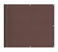 (brown, 90 x 800 cm) vidaXL Balcony Screen Outdoor Privacy Screen Fence Patio Screen Oxford Fabric