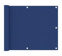 Balcony Screen Blue 75x500 cm Oxford Fabric