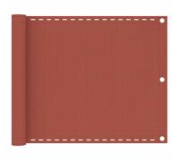 vidaXL Balcony Screen Dark Green HDPE Protective Privacy Fence Outdoor Garden
