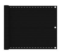 vidaXL Balcony Screen Dark Green HDPE Protective Privacy Fence Outdoor Garden