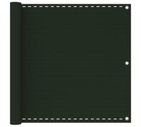 vidaXL Balcony Screen HDPE 90x400cm Anthracite Privacy Garden Panel Sunshade