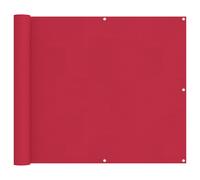 vidaXL Balcony Screen Sand 75x500 cm 100% Polyester Oxford, Brown