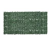 Balcony Screen with Leaves Garden Sunshade Dark Green/Green Multi Sizes vidaXL
