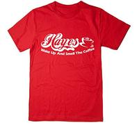 Balcony-Shirts 'Hayes - Wake Up and Smell The Coffee' Mens T Shirt - Large