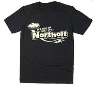 Balcony-Shirts 'It's Not My Fault, It's Northolt' Mens T Shirt - Black - XL