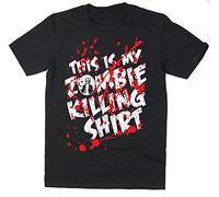 Balcony Shirts 'This Is My Zombie Killing Shirt' Mens T Shirt - Medium
