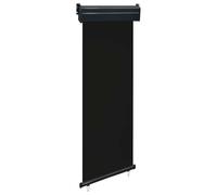 vidaXL Balcony Side Awning 65x250 cm Black UK
