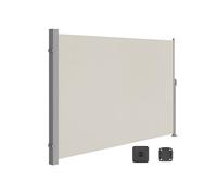Balcony Terrace Side Awning, Beige / 200 x 350 cm