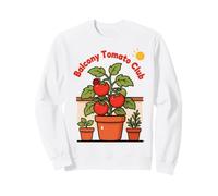 Balcony Tomato Club Urban Garden Container Gardening Sweatshirt