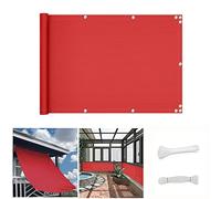 Balcony Windbreak Screen with UV Protection Privacy Cover with Grommets & Tie Ropes Perfect for Garden Patio & Outdoor Spaces Enhance Your Outdoor Experience