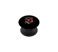 Bald America Eagle American Flag US Veterans Day Patriotic PopSockets Adhesive PopGrip