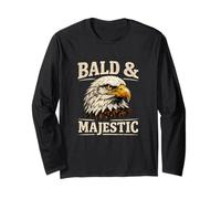 Bald and Majestic Eagle Funny Proud Confident Man Classic Long Sleeve T-Shirt