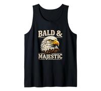 Bald and Majestic Eagle Funny Proud Confident Man Classic Tank Top