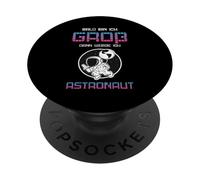 Bald Bin Ich Groß Dann Werde Ich Astronaut Funny Space Shirt PopSockets Adhesive PopGrip
