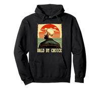 Bald by Choice bald guy jokes Pullover Hoodie