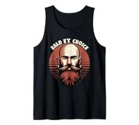 Bald by Choice Cool Bald Men Style Tank Top