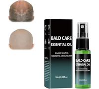 Bald Care Oil, Bald Care Essential Oil, Bald Head Moisturiser for Men, Scalp Moisturiser, Daily Maintenance, Hydrates and Moisturizes, Smoothing Away Fine Lines (1Pcs)