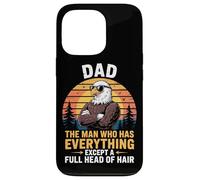 Bald Dad Man Who Has Everything Bald Eagle Funny Fathers Day Case for iPhone 13 Pro