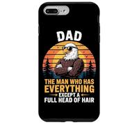 Bald Dad Man Who Has Everything Bald Eagle Funny Fathers Day Case for iPhone 7 Plus/8 Plus