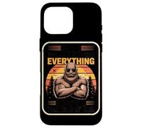 Bald Dads Man Who Has Everything Bigfoot Funny Fathers Day Case for iPhone 16 Pro Max