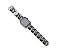 Bald Ea-gles Under Moonlight Silicone Watch Straps Compatible For IWatch 38mm 40mm 42mm 44mm Watchbands