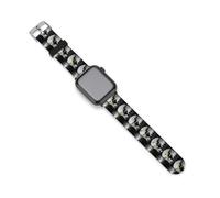 Bald Ea-gles Under Moonlight Silicone Watch Straps Compatible For IWatch 38mm 40mm 42mm 44mm Watchbands