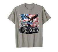 Bald Eagle 4th of July American Flag Patriotic Fourth July T-Shirt