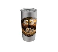 Bald Eagle Bird Watcher Freedom Bird of Prey Birds Stainless Steel Insulated Tumbler