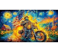 Bald-Eagle-Catching-Fish-in-Mountain-River Jigsaw Puzzle 1000 Pieces Impossible Hard Difficult Educational Games for Adults Kids Great Gift Idea for Relaxation 38x52/1000pcs