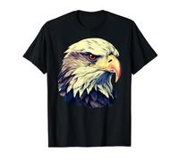 Bald Eagle Cute Eagle Funny American Bird Eagles Lover Eagle Value Graphic T-Shirt, Men, Black, M