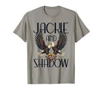 Bald Eagle Dad Mom Three Eaglet Chicks Babies in the Nest T-Shirt