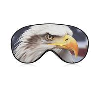 Bald Eagle Eye Mask Sleep Mask Eye Masks for Sleep Sleep Masks for Women Men Sleeping Mask Travel Eye Mask Sleep Mask Blackout Funny Sleep Mask Cute Sleep Mask