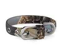 Bald Eagle Flying Dog Collar Adjustable Soft and Comfortable Puppy Collars with Metal Buckle Pet Collar for Small Medium Pet