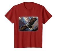 Bald Eagle flying over the Mountains T-Shirt