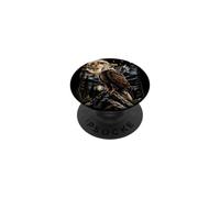 Bald Eagle Full Moon Wilderness Mountain Wildlife Art PopSockets Adhesive PopGrip