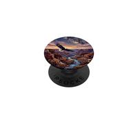 Bald Eagle Grand Canyon Desert Western Artwork PopSockets Adhesive PopGrip