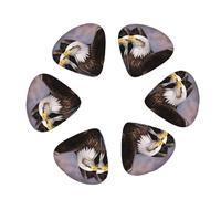 Bald eagle Guitar Pick 12 picks Fashion Personalized Bass Pick Durable Electric Guitar Plectrums Instrument Accessories for Ukulele Electric Guitar Bass