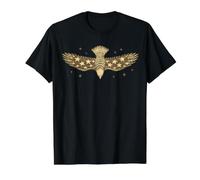 Bald Eagle Patriotic USA 4th of July America Value Graphic T-Shirt, Men, Black, S