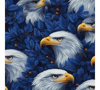 Bald Eagle Peel and Stick Wallpaper 0.52×5 m Removable Self Adhesive Bird Plant Leaves Contact Paper Sticky Back Thicken Waterproof Matte Wall Paper for Living Room Bedroom Furniture Decorate