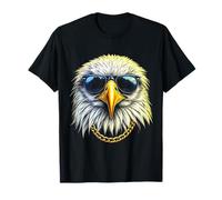 Bald Eagle Sunglasses, Cool Funny Rebel Boss Hip 4th of July T-Shirt